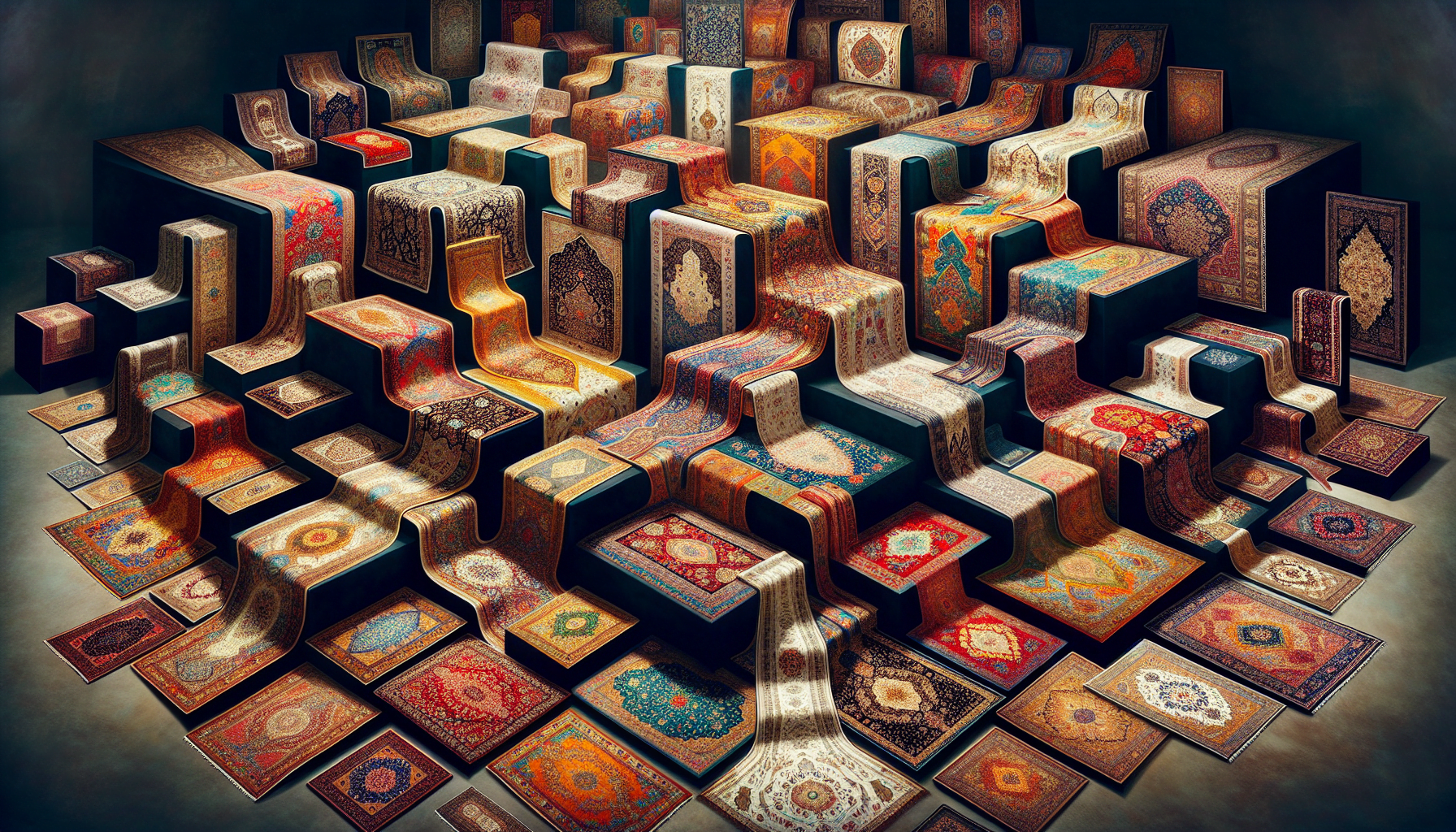 Cultural diversity reflected in various regional Persian rug designs