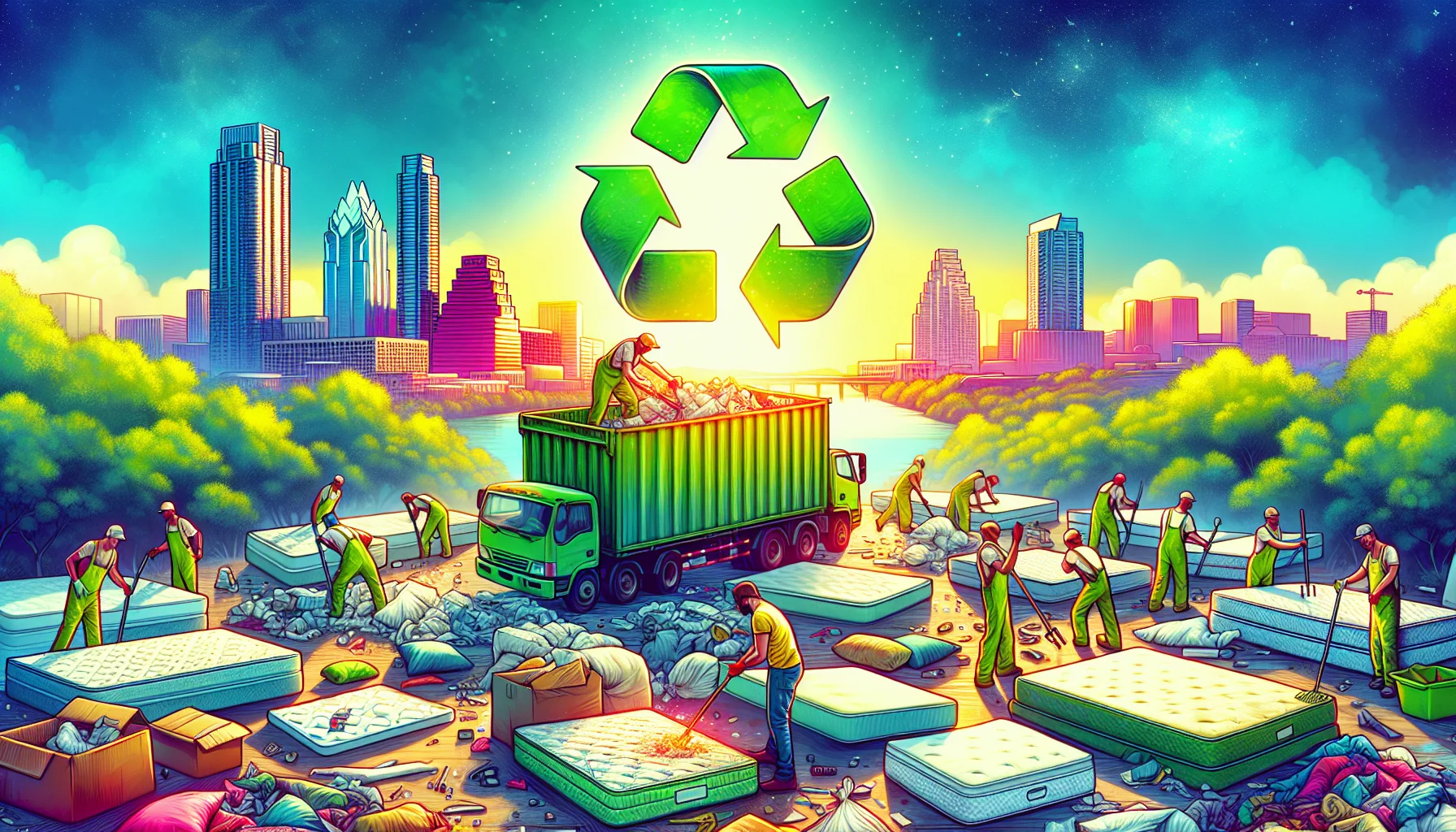 Eco-friendly mattress recycling services in Austin