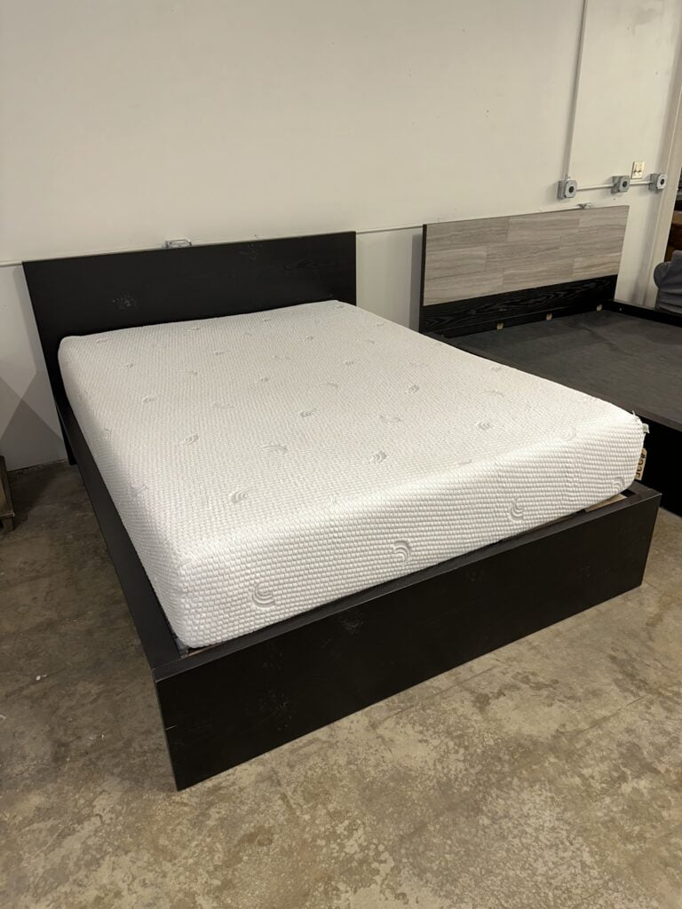 Black Wooden Bed Frame - Asherfield