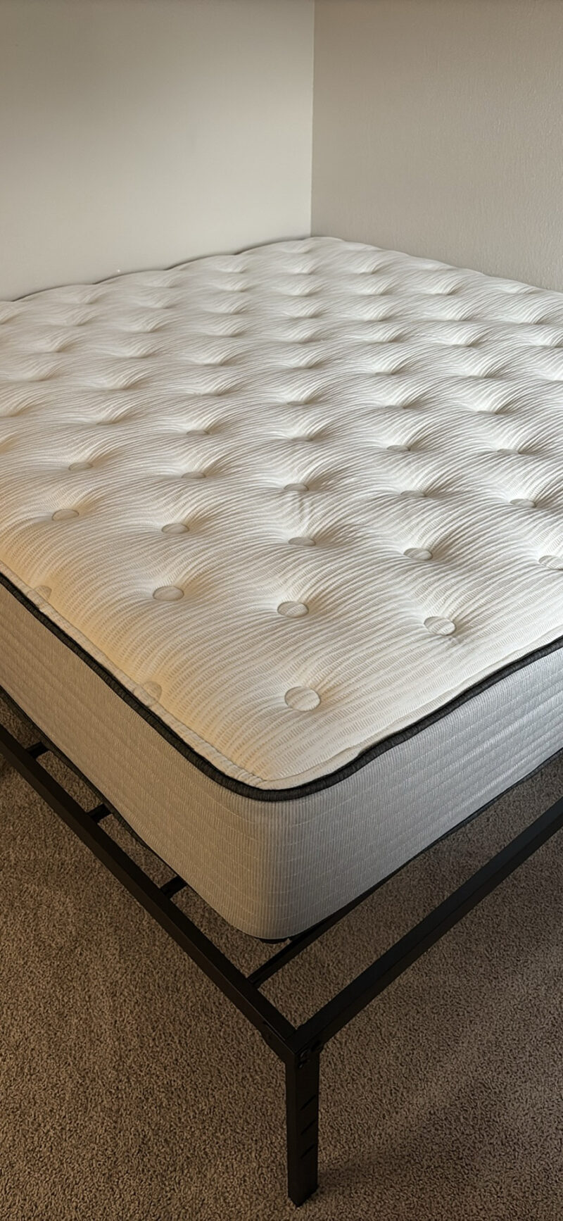 King size mattress and frame