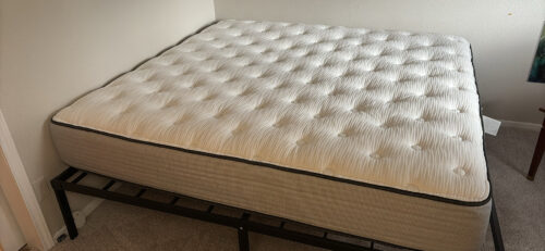 King size mattress and frame