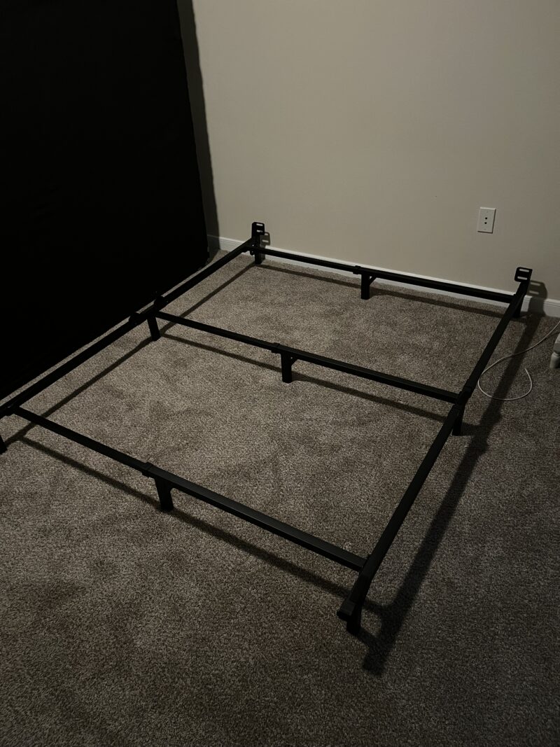 Slightly Used Queen Bed, Box Spring, and Frame