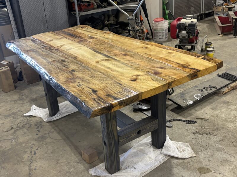 Rustic Live Edge Table