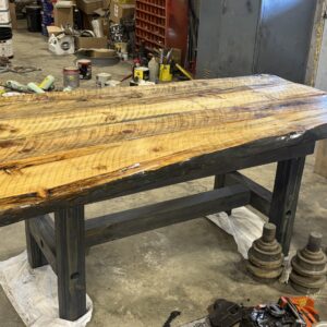 Rustic Live Edge Table