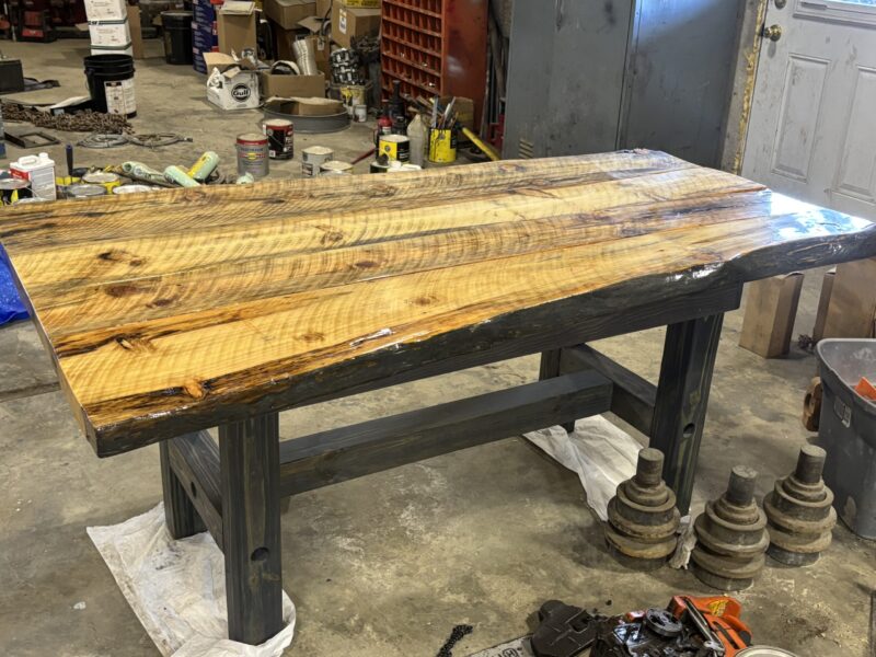 Rustic Live Edge Table