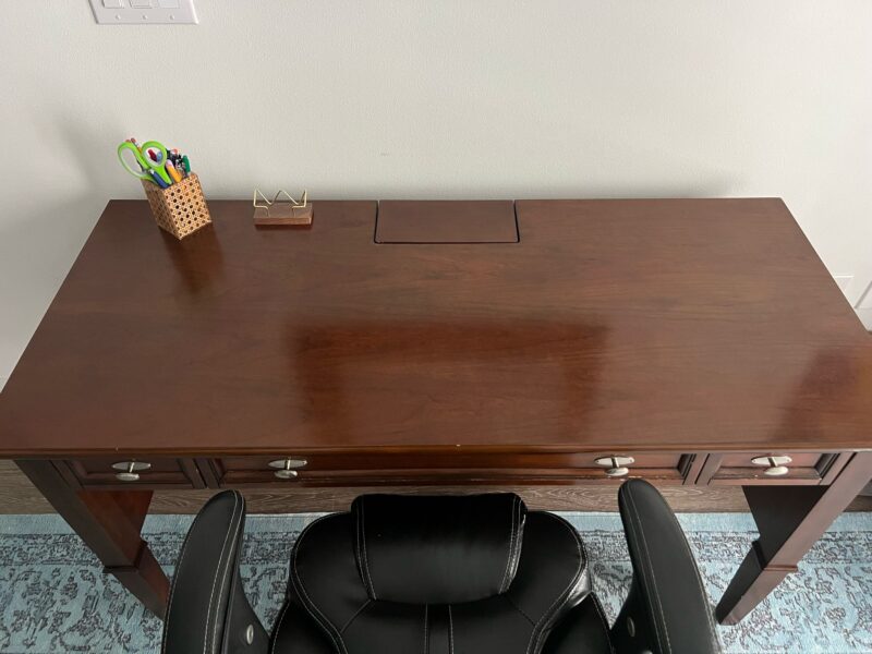 Wood Computer Work Desk