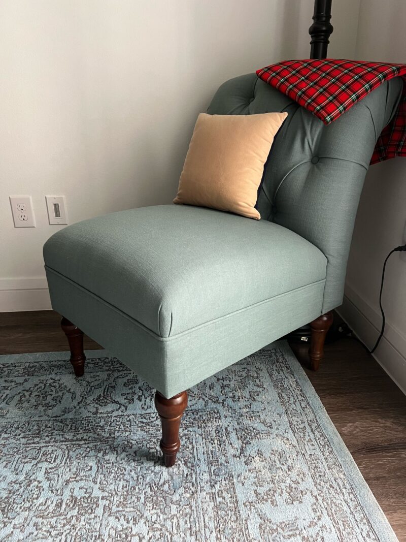 Teal Accent Chair