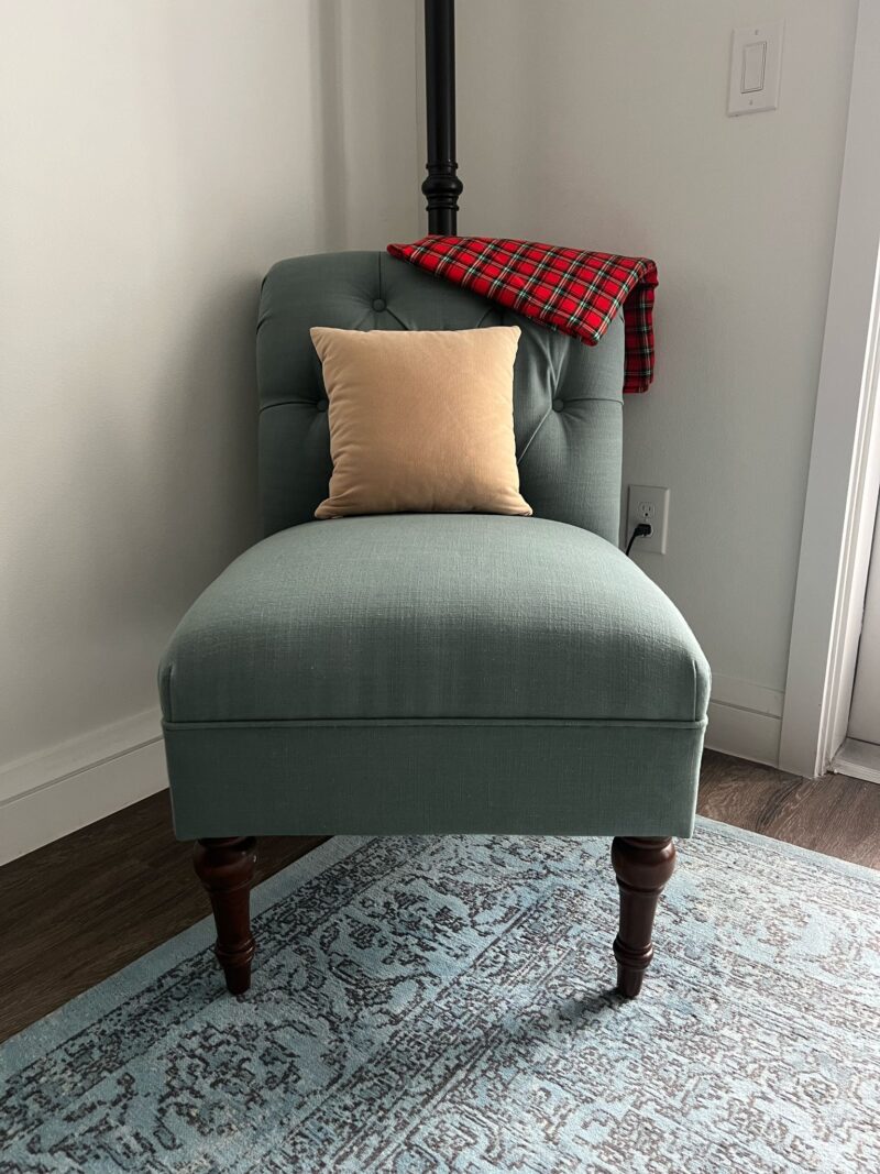 Teal Accent Chair