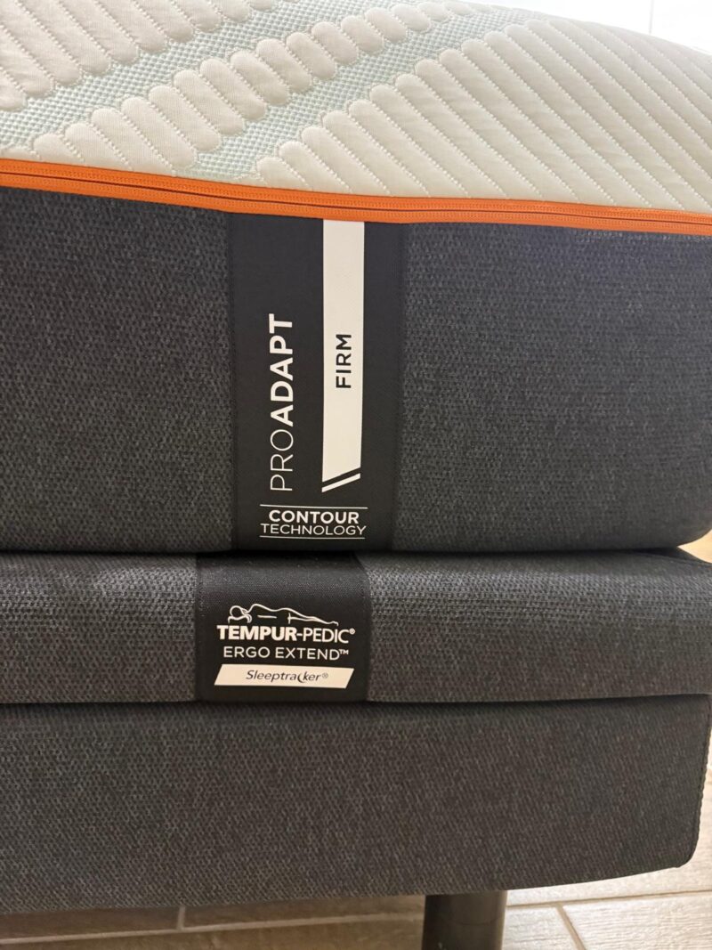 Tempur-Pedic ProAdapt Firm Mattress + Ergo Smart Base – Excellent Condition!