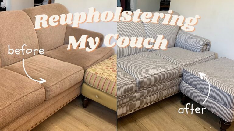 How to reupholster a couch: easy step‑by‑step guide
