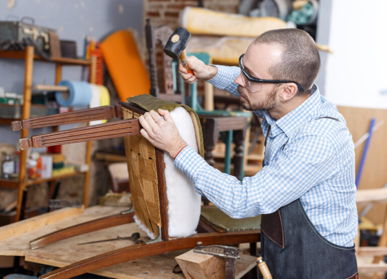 What is upholstery furniture?