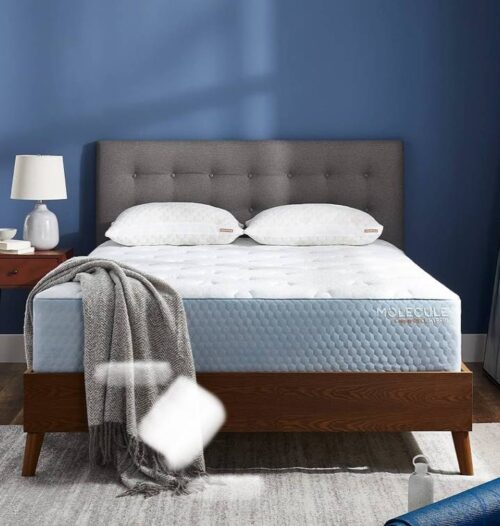 Mattress on bed
