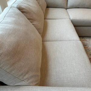 Spacious & Stylish Tristan Sectional Sofa - Light Greige - Smoke/Pet-Free Home!