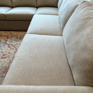 Spacious & Stylish Tristan Sectional Sofa - Light Greige - Smoke/Pet-Free Home!
