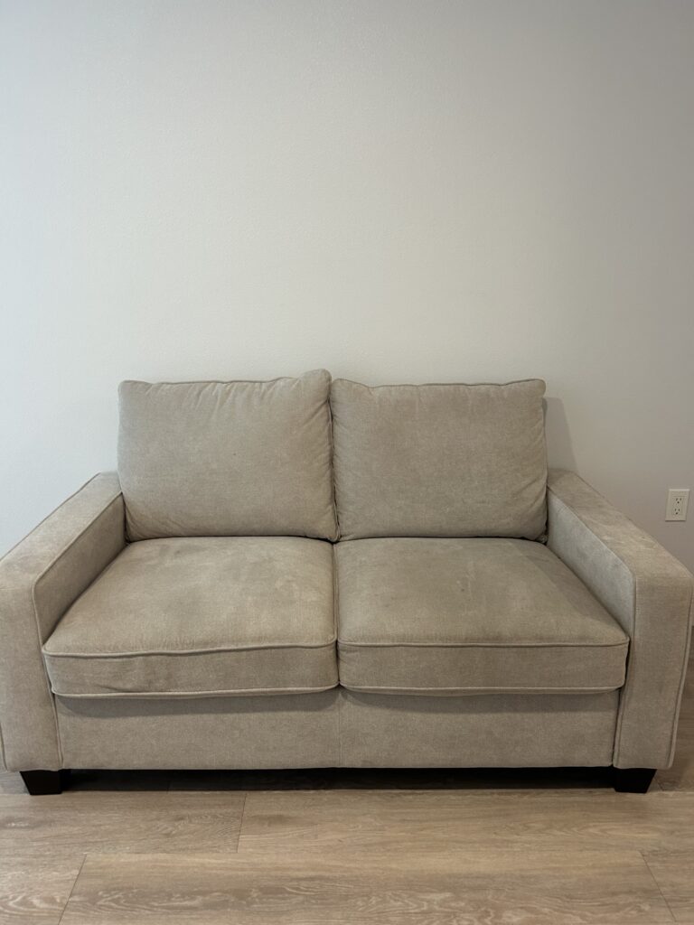 Reid Buff Beige Loveseat