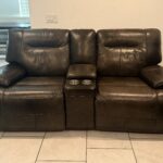 Reclining sofa set