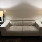 Modani Bergamo Leather Reclining Loveseat