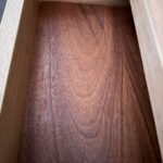 Modern Refinished 6-Drawer Dresser with Solid Wood Top and neutral color