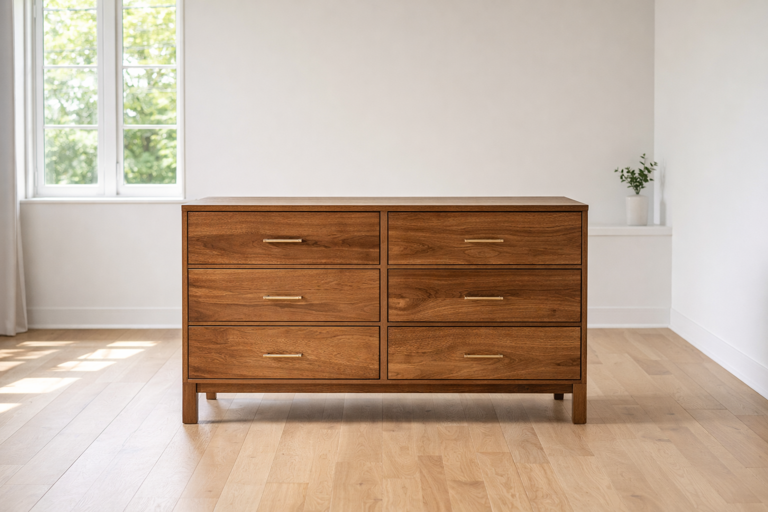 Used furniture value calculator hero photo showing a clean furniture piece in bright daylight.