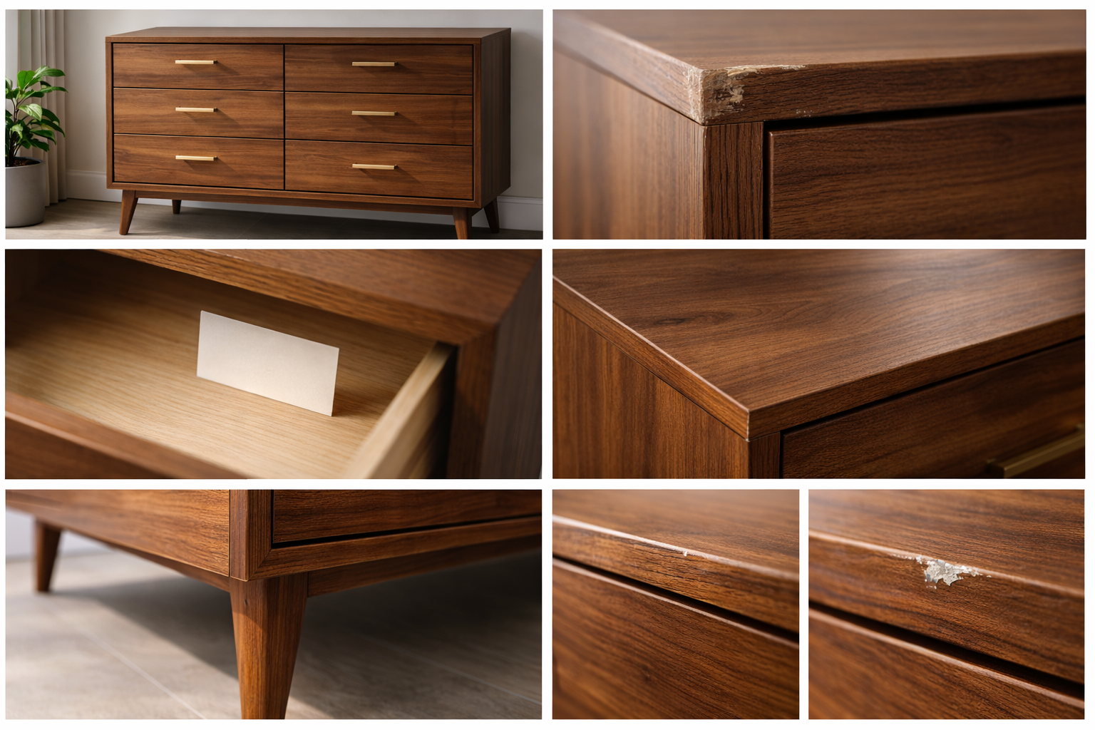 Photo coach collage for selling used furniture online in Atlanta