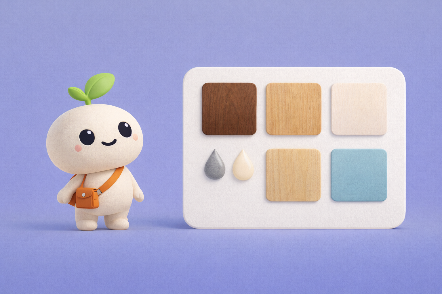 Materials and finish choices for custom furniture