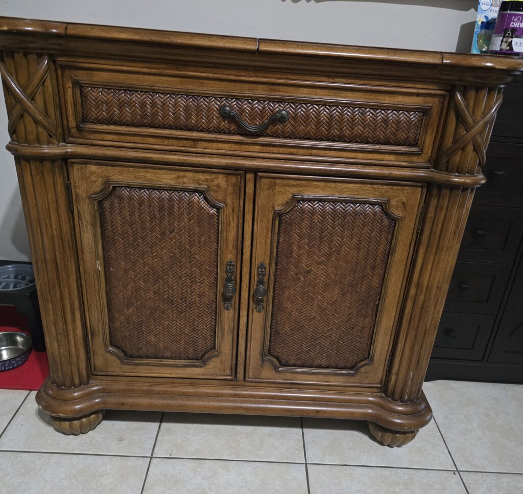 Entire Dining Set w/Matching China Cabinet and Silverware Cabinet
