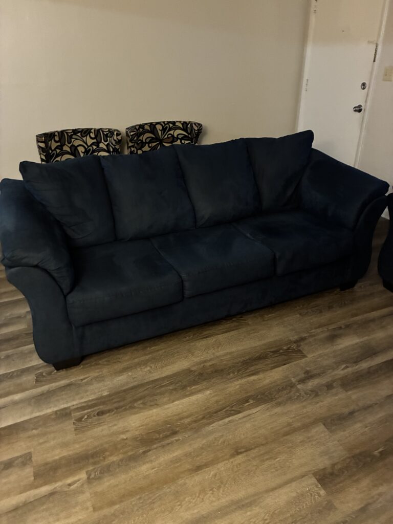 Ashley Darcy Blue Sofa Set