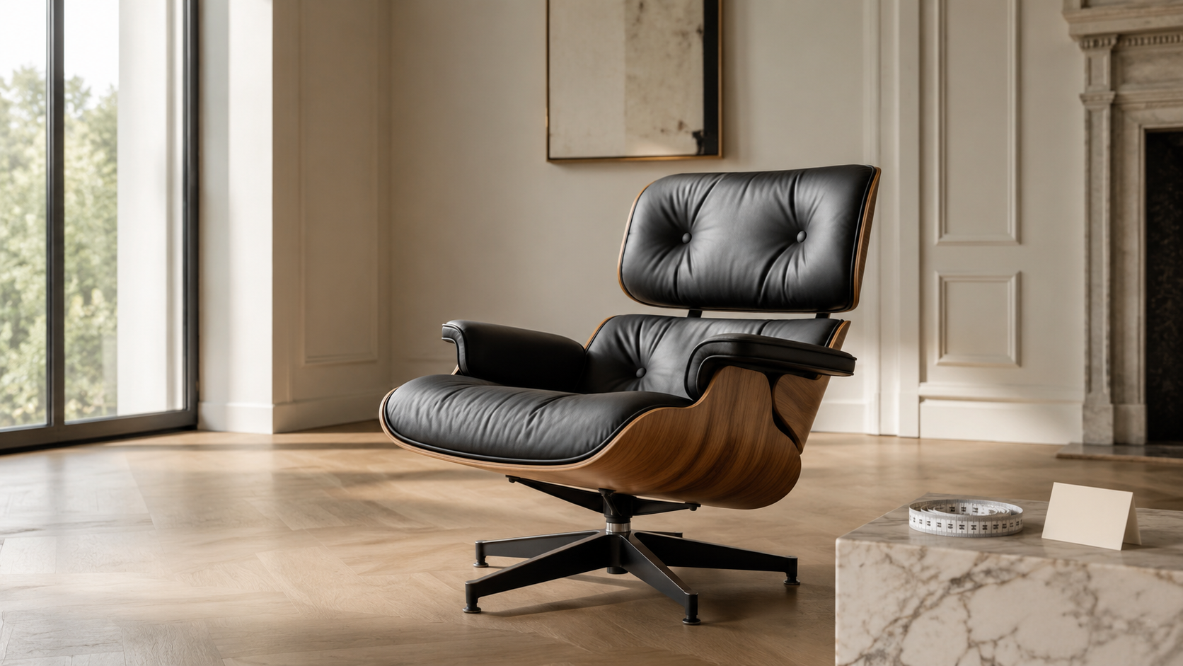 High-end furniture staged clearly for resale.