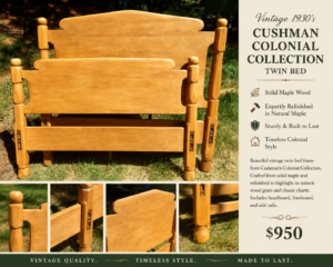 Cushman colonial twin
