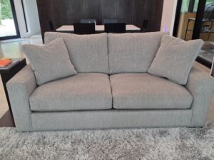 Room & Board Metro Sofa 75", Purchased 8/2024, Fabric: Britton, Color: Cement, Leg Finish: Charcoal