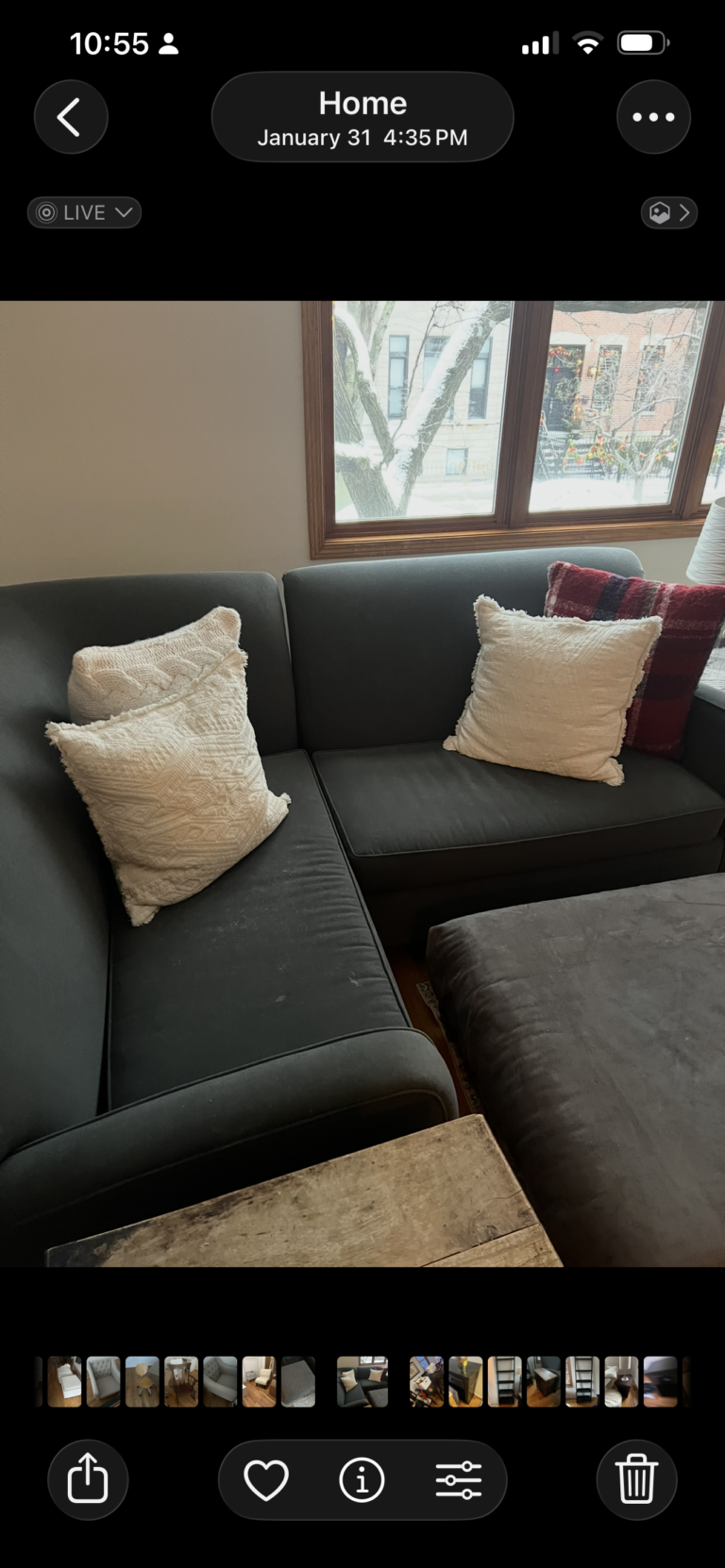 Custom designed couch
