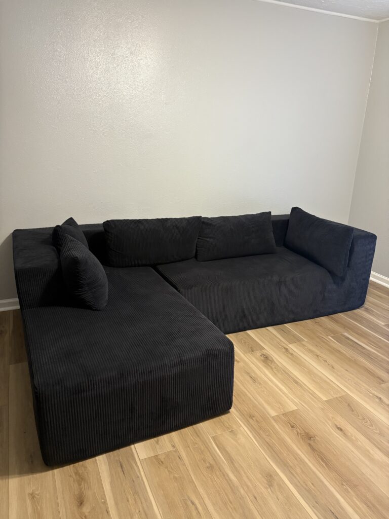 Brand New Black Couch