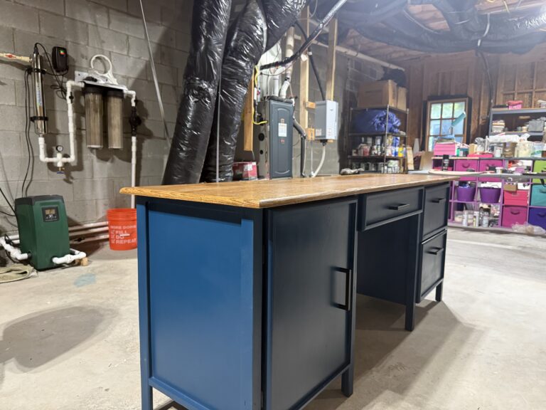 Custom Oak Desk