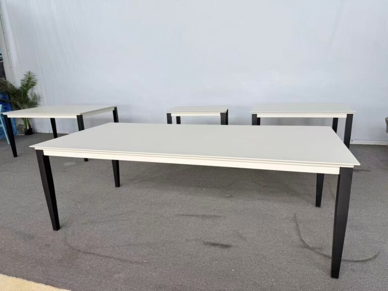 Brand-New Custom Powder-Coated Aluminum Table: 90"x42"