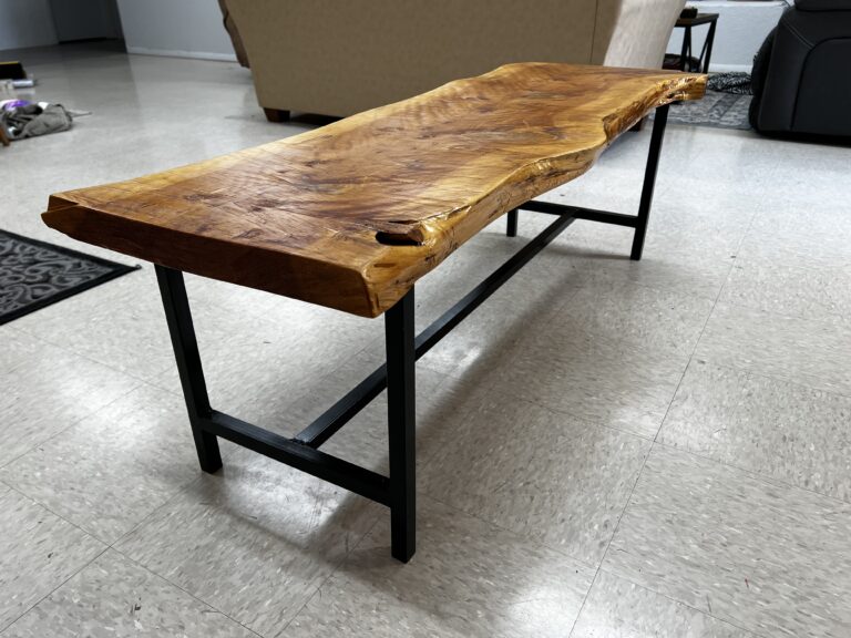 Hand Made Live Edge Juniper Coffee Table
