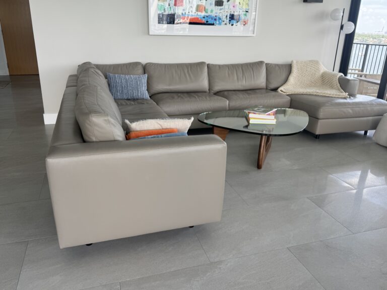 Design Within Reach REID Modular Sectional + Chaise – Warm Gray
