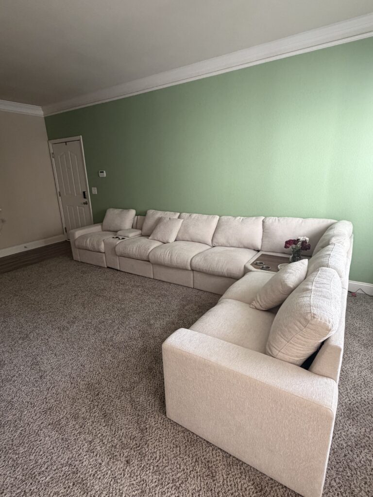 Beige Modern modular sectional