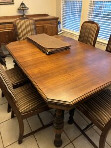 Vintage 9 Piece Cherrywood Dining Set