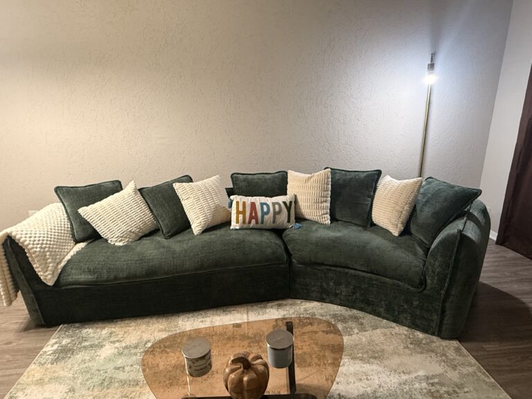 Dark Green Couch