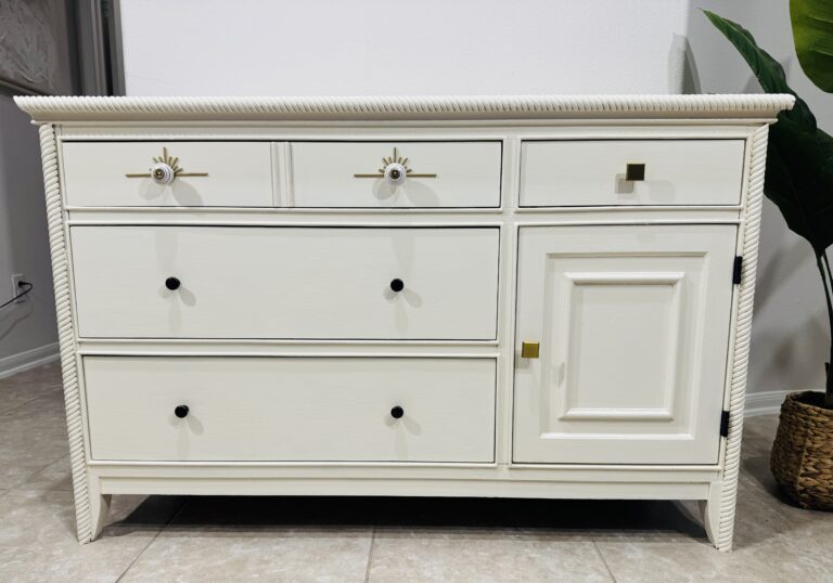 Mid-Century Boho Dresser