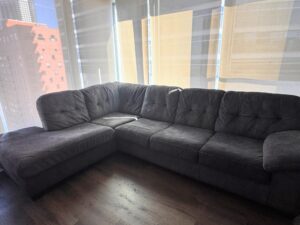 5-Seater Sectional Couch with Chaise