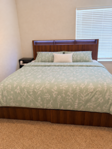 King size bed frame